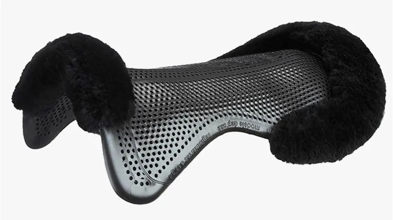 Acavallo Just Gel Lambskin Half Pad Black